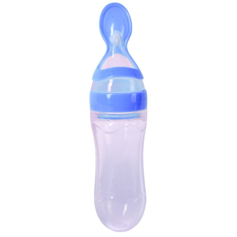 BABY SQUEEZY FOOD GRADE SILICONE SPOON BOTTLE