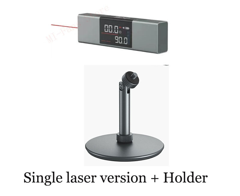 MULTIFUNCTION LASER ANGLE RULER PROTRACTOR